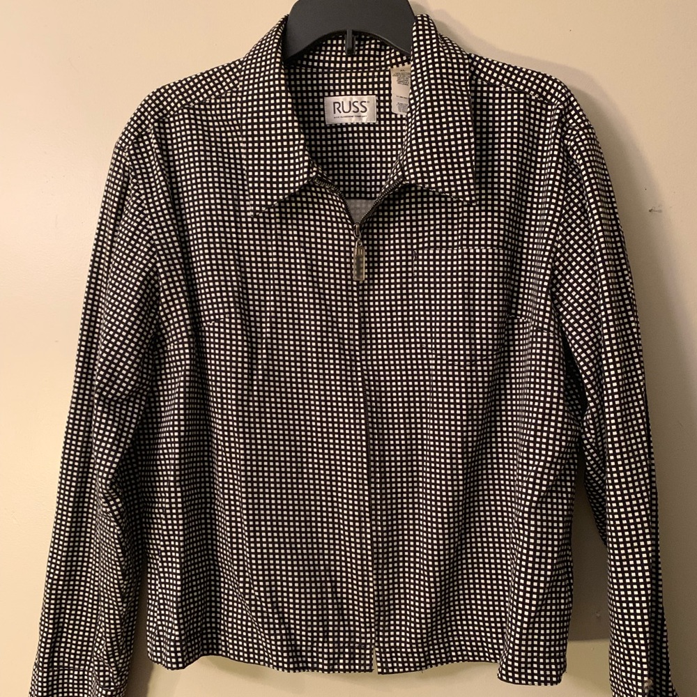 Unique! Women’s Russ Zip Up Jacket XL